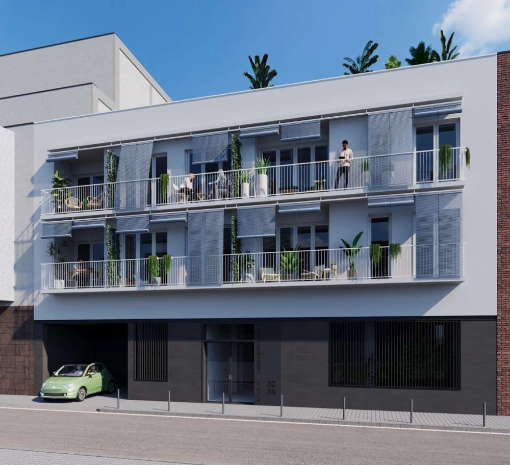 Render de la fachada de Blas Fernández Lirola