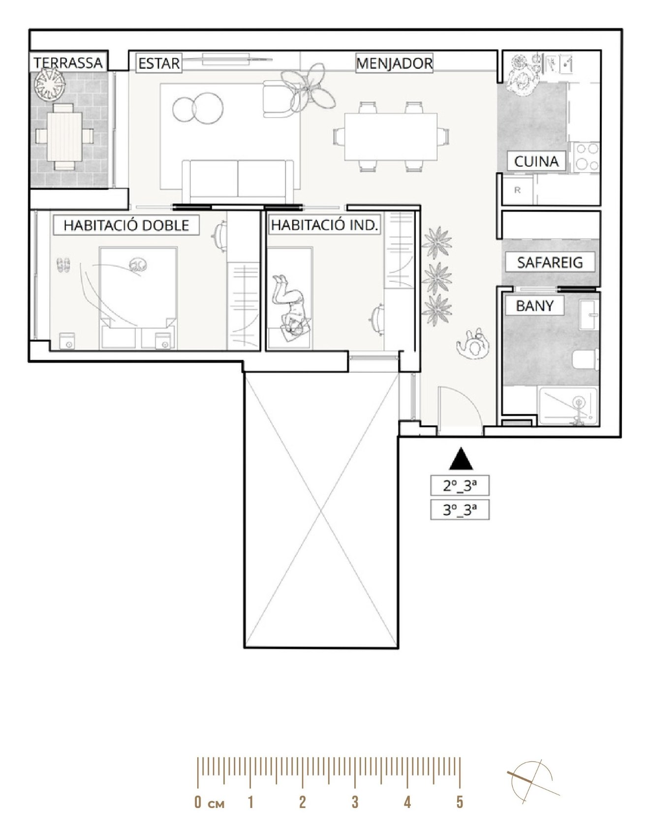 Plano de la tipología T7