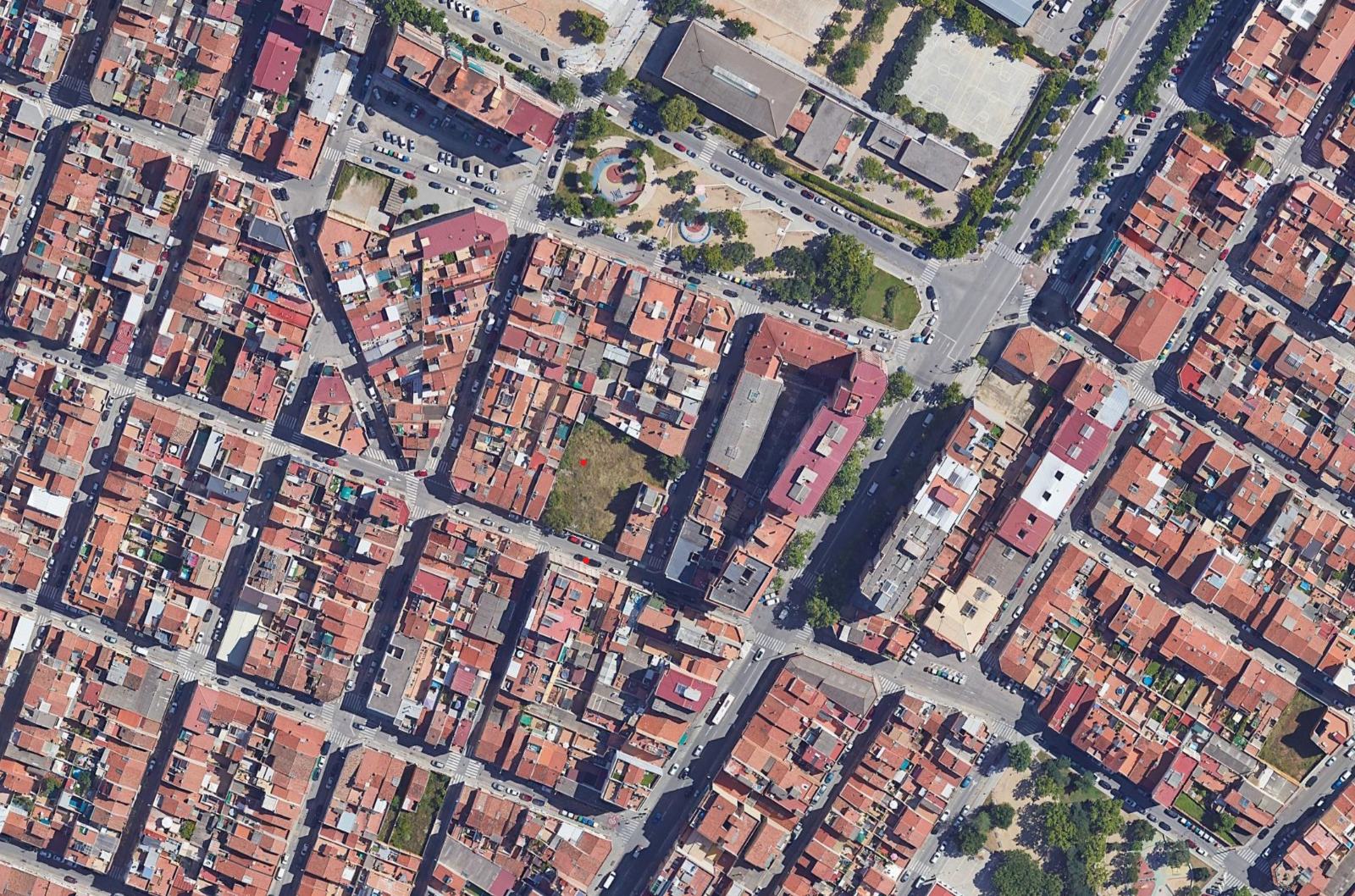 Ortofoto del entorno de la parcela