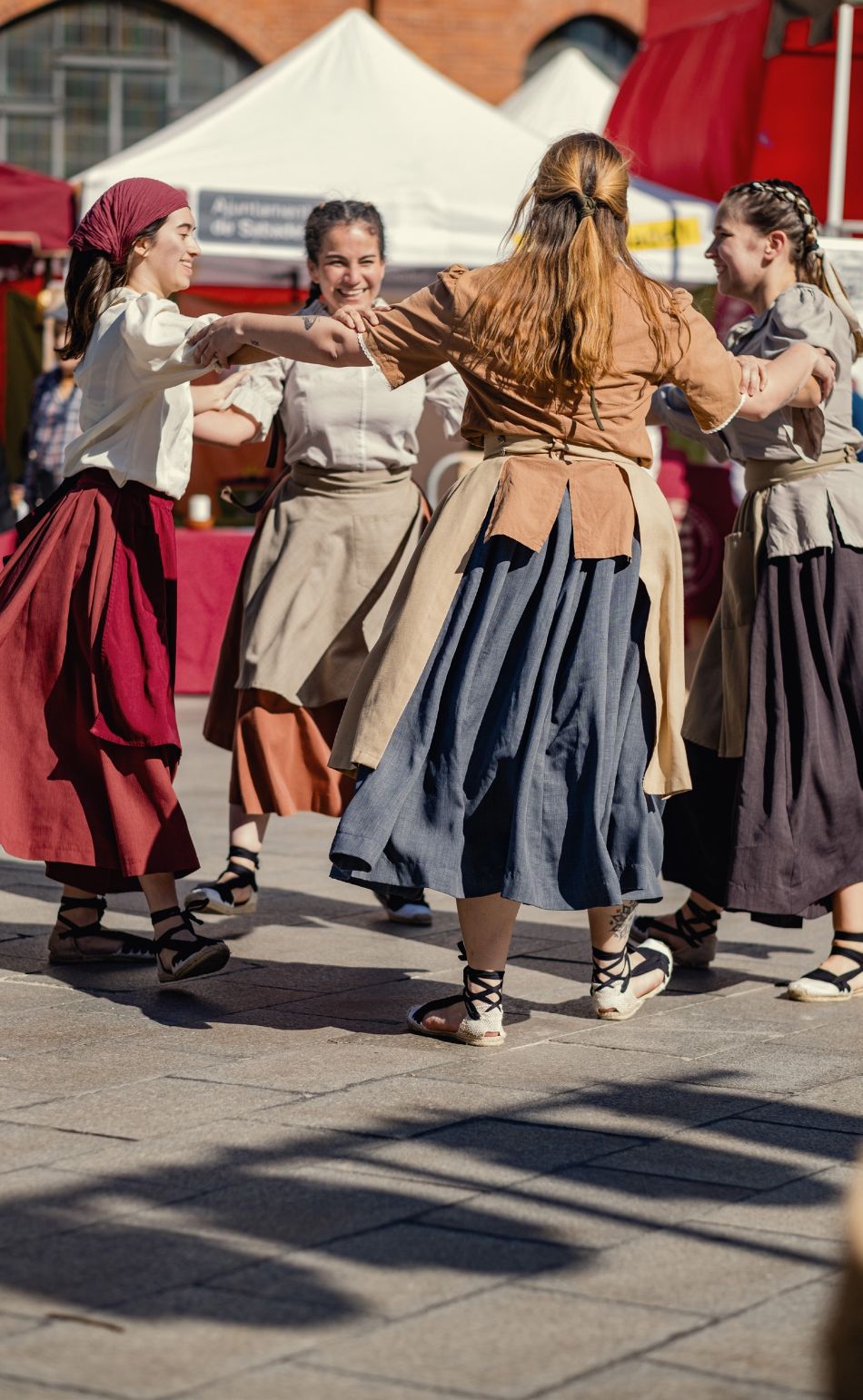 Ambiente del mercado del centro de Sabadell